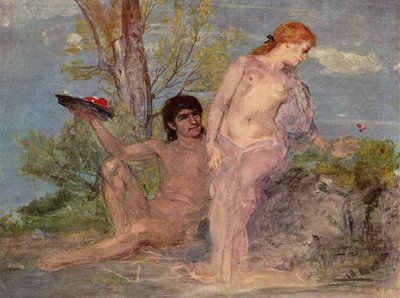 Idyll by Arnold Böcklin